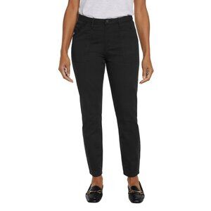Banana Republic Women’s High Rise Twill Pants Black, Size 6 (New)